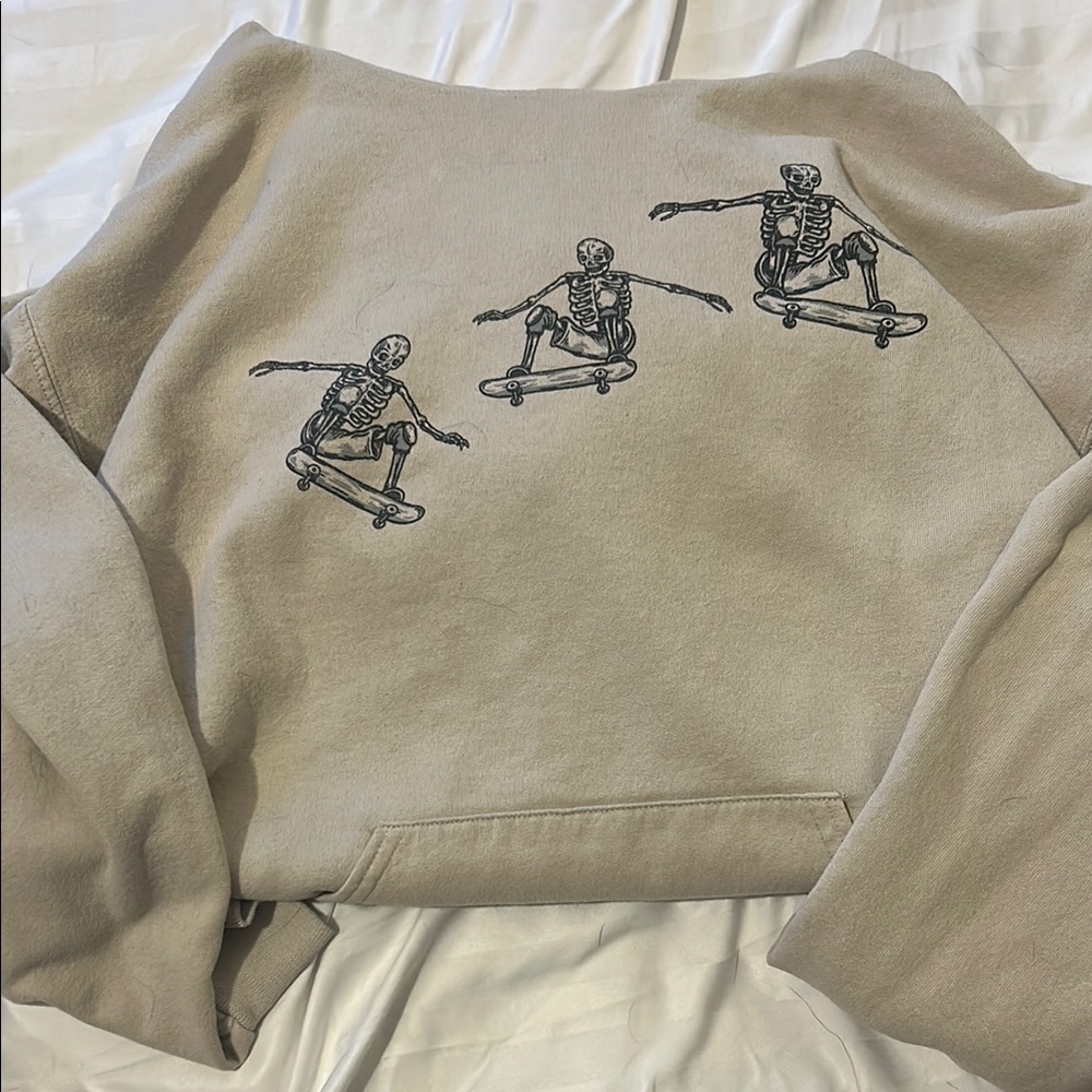 Scateboard Skeleton hoodie